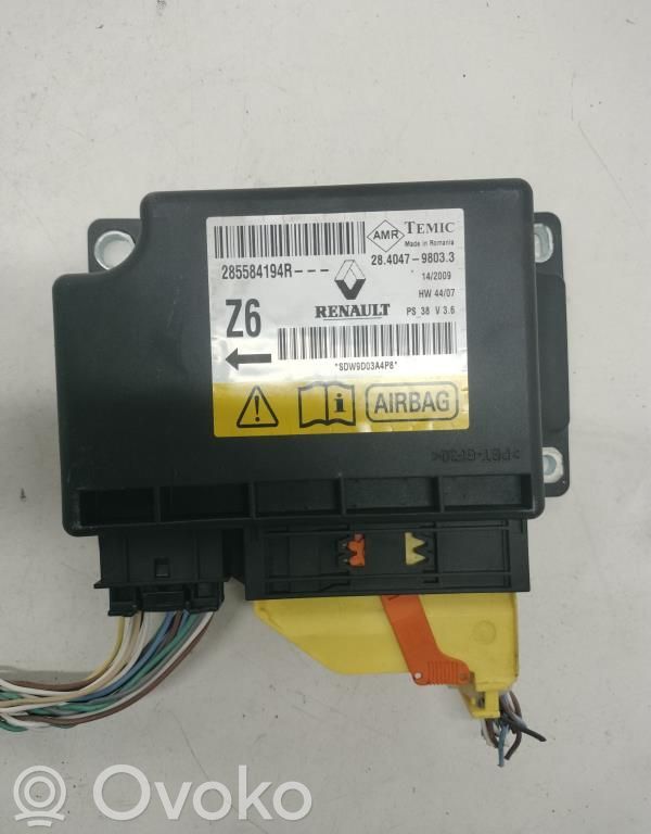 Airbag control unit/module   285584194R