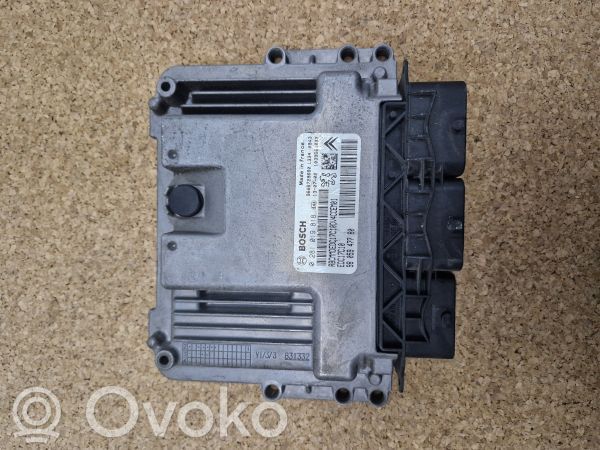 Engine control unit/module   9805947780,0281019818