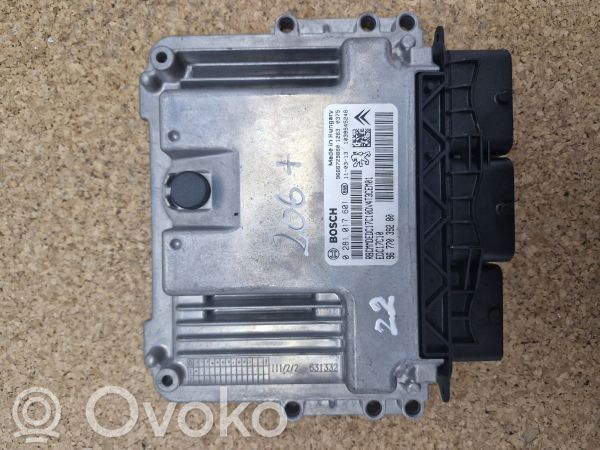 Peugeot 206+ Engine control unit/module 