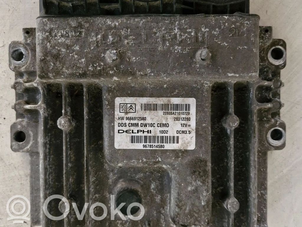 Fiat Scudo Engine control unit/module 