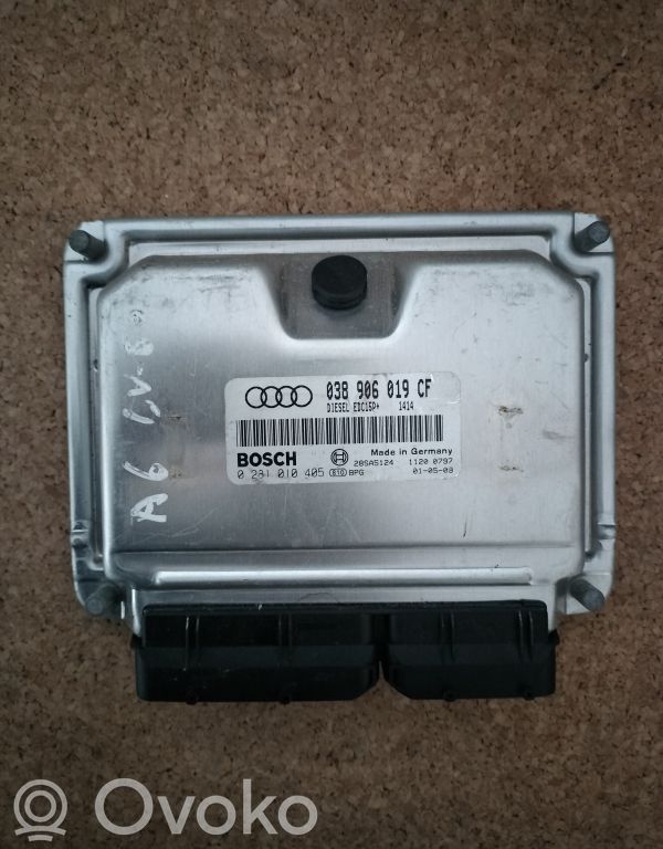 Engine control unit/module   038906019CF,0281010405