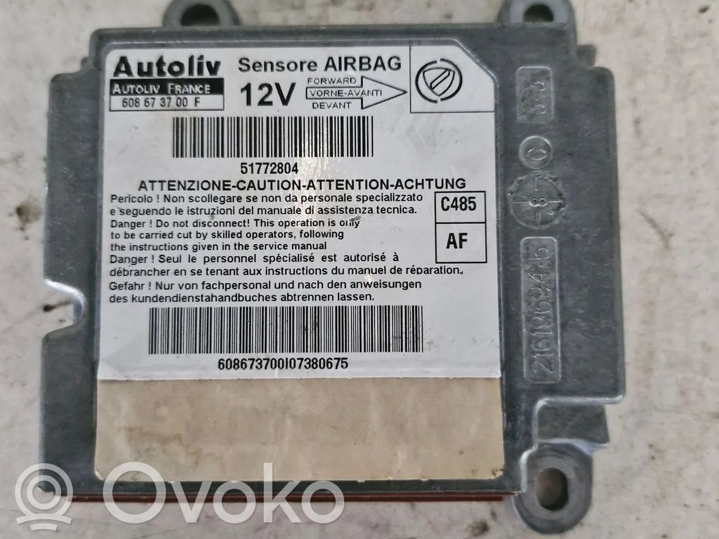 Airbag control unit/module   51772804,608673700
