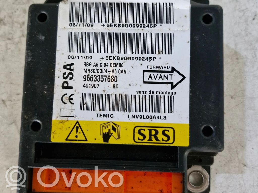 Citroen C2 Airbag control unit/module 