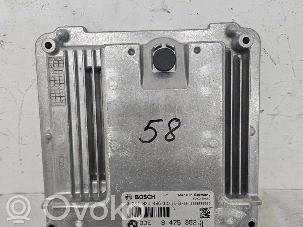 BMW X6 F16 Engine control unit/module 