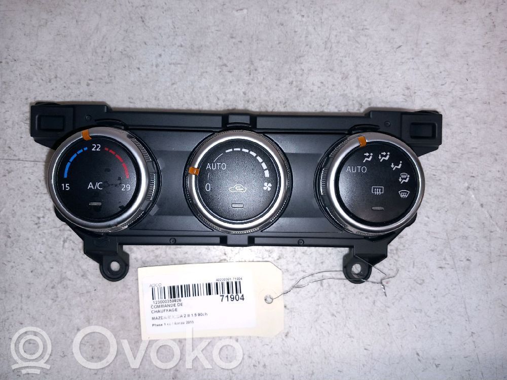 Climate control unit   DA6C61190C,DA6C61190C,DA6C61190C