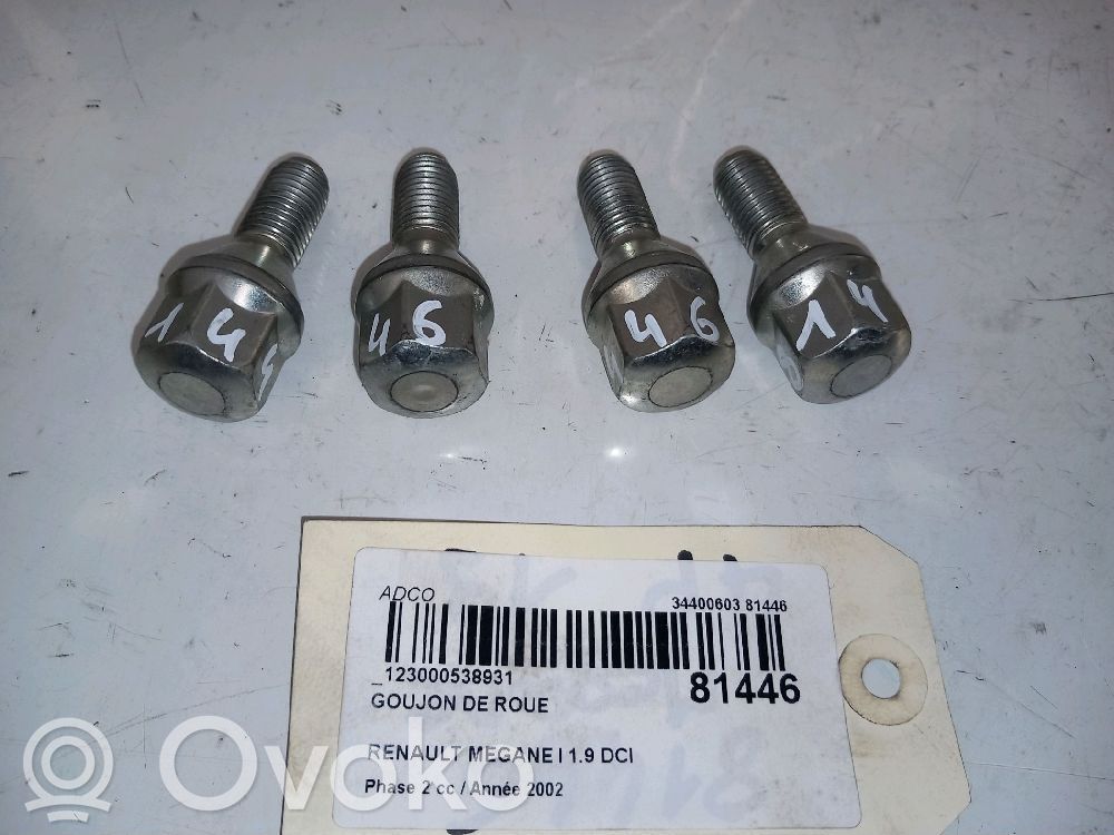 Renault Megane I Mutterit/pultit 
