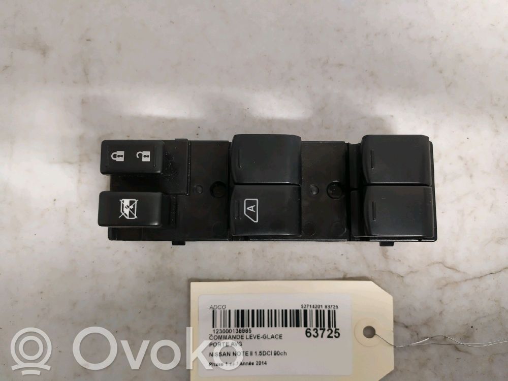 Interruptor del elevalunas eléctrico   254013VV0B,254013VV0B