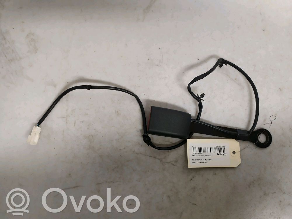 Nissan Note (E12) Klamra przedniego pasa bezpieczeństwa 