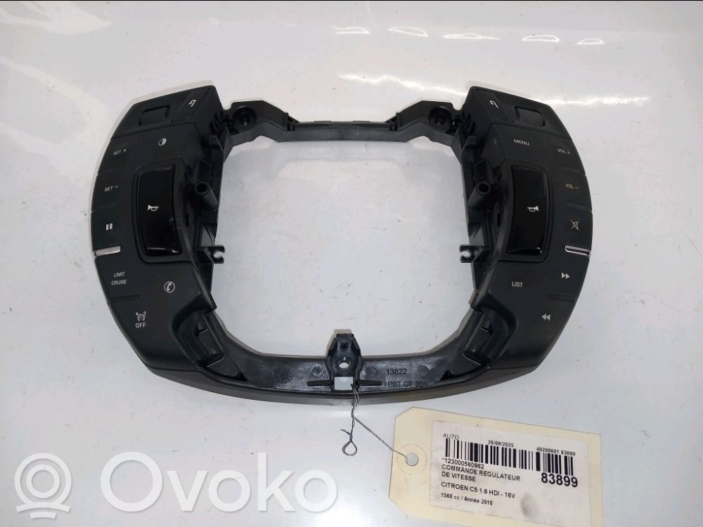 Citroen C5 Cruise control switch 