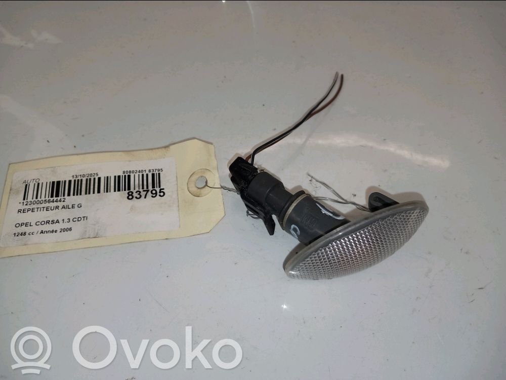Front fender indicator light   93176063,93176063