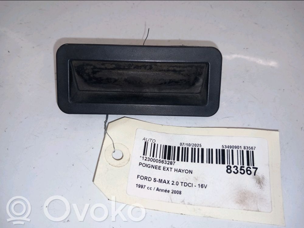 Ford S-MAX Tailgate trunk handle 