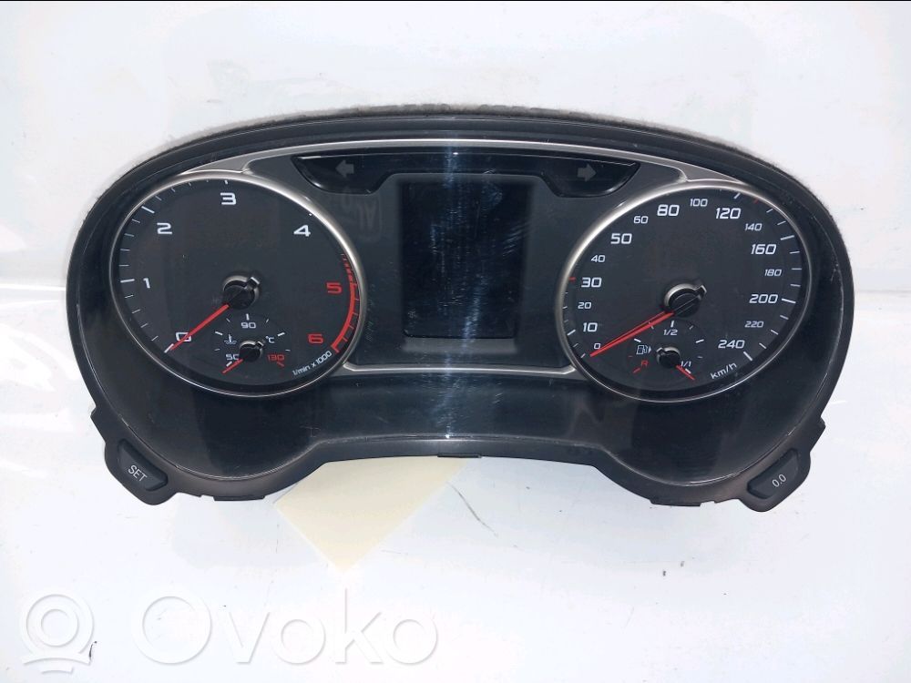 Speedometer (instrument cluster)   8XA920930B,8XA920930B
