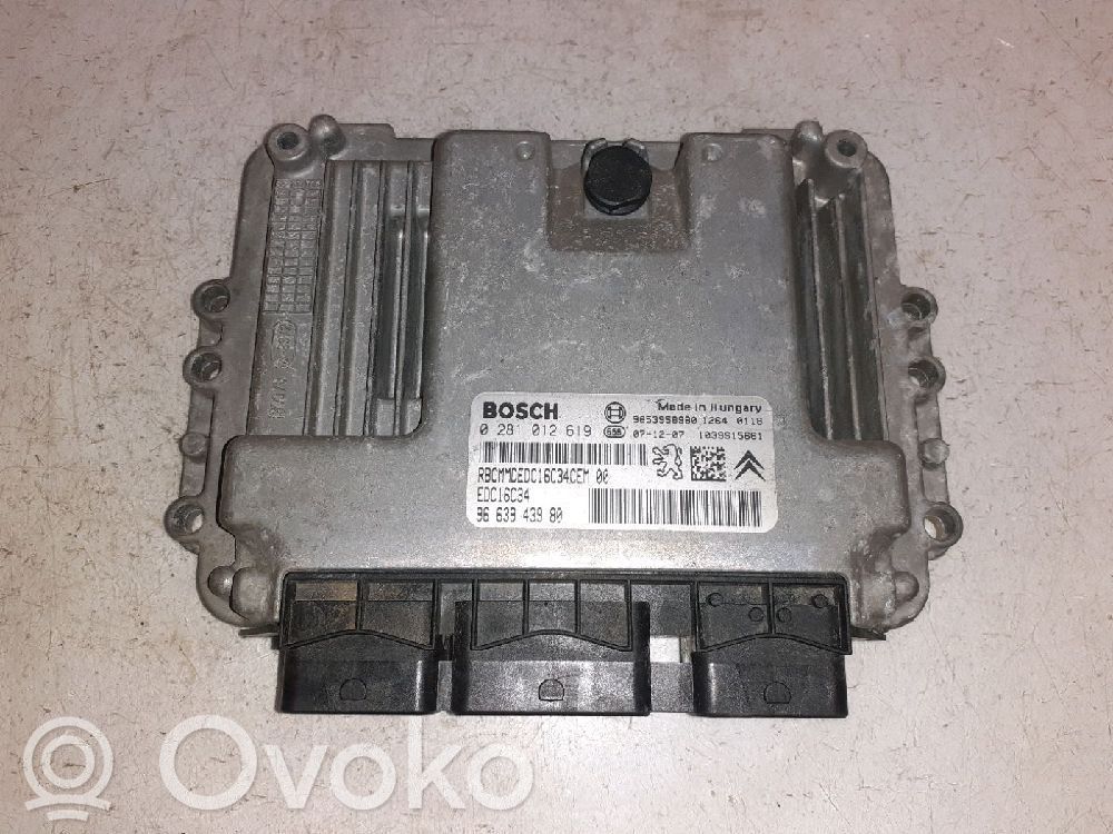 Peugeot Partner Engine control unit/module 