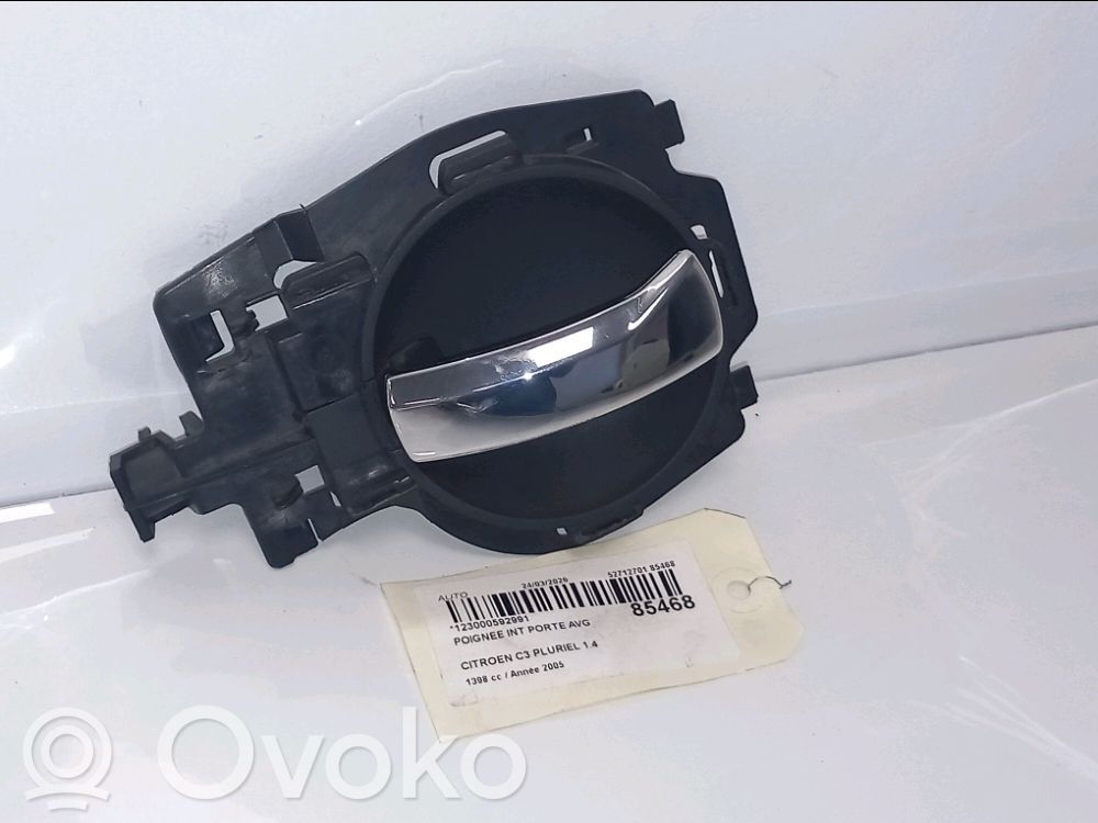 Citroen C3 Pluriel Front door interior handle 