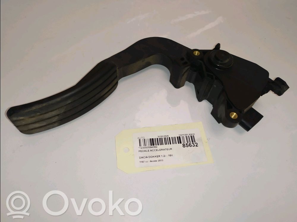 Dacia Dokker Accelerator throttle pedal 