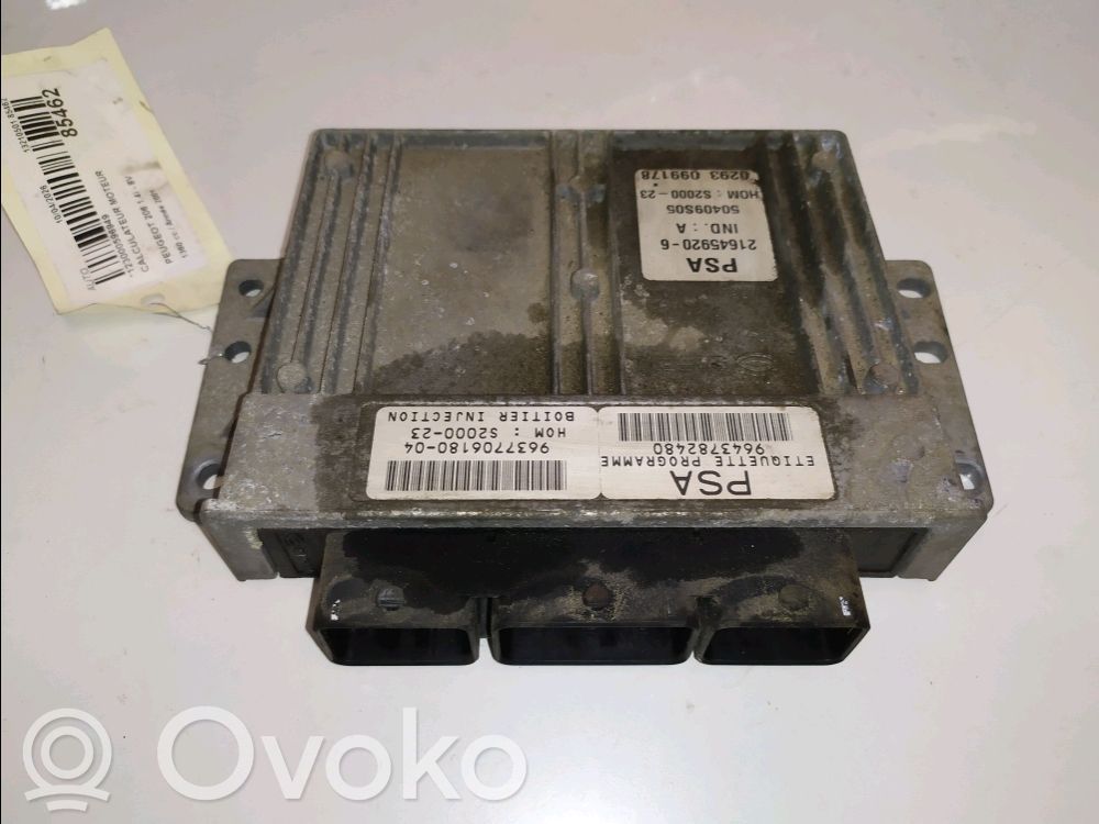 Peugeot 206 Engine control unit/module 