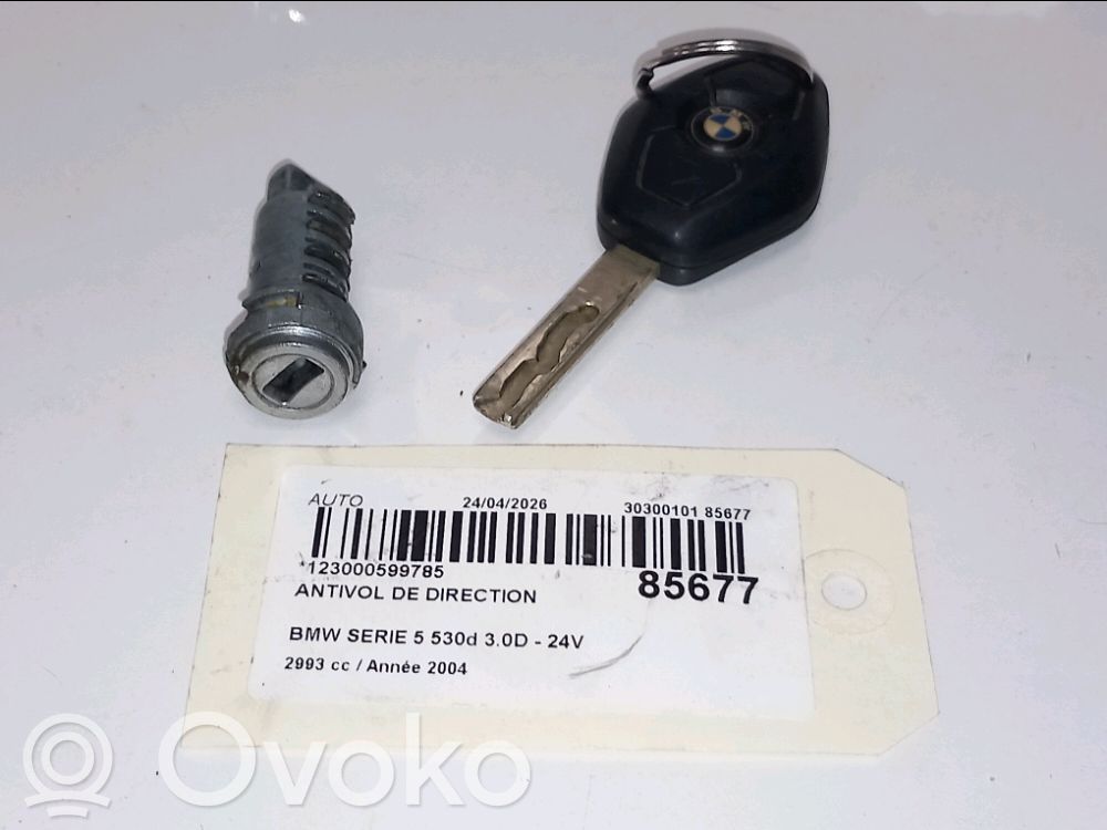 BMW 5 E60 E61 Steering wheel lock 