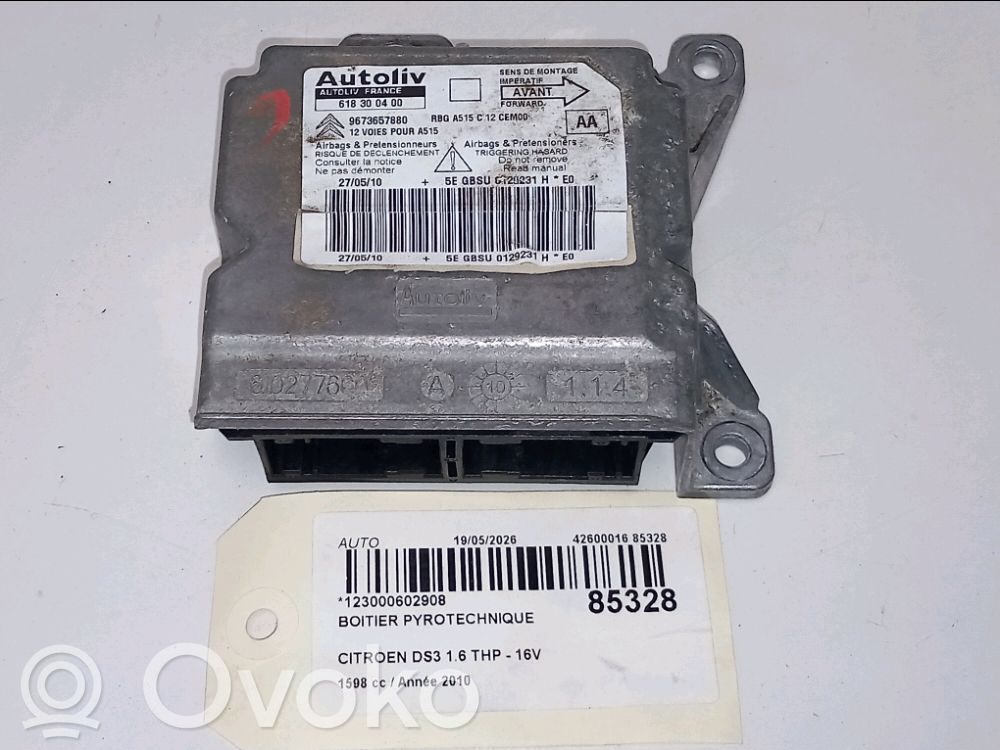 Citroen DS3 Airbag control unit/module 