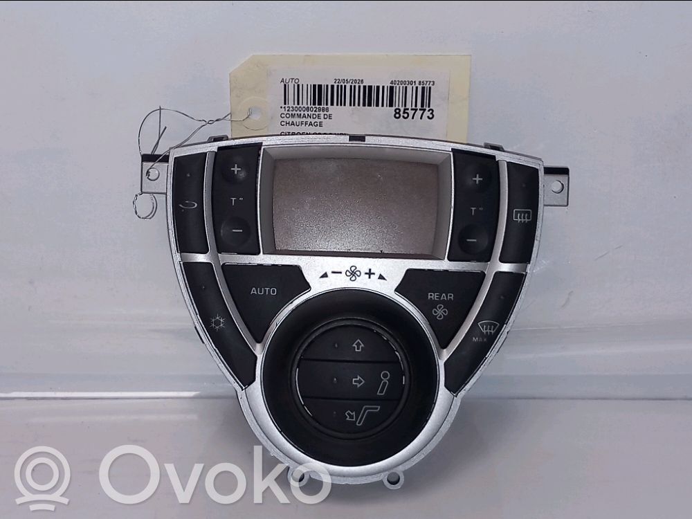 Citroen C8 Climate control unit 