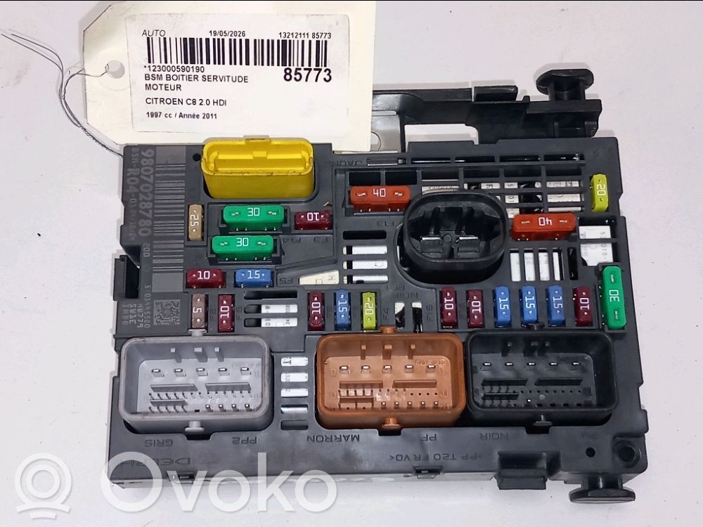 Injection control unit/module   9807029180,9807029180