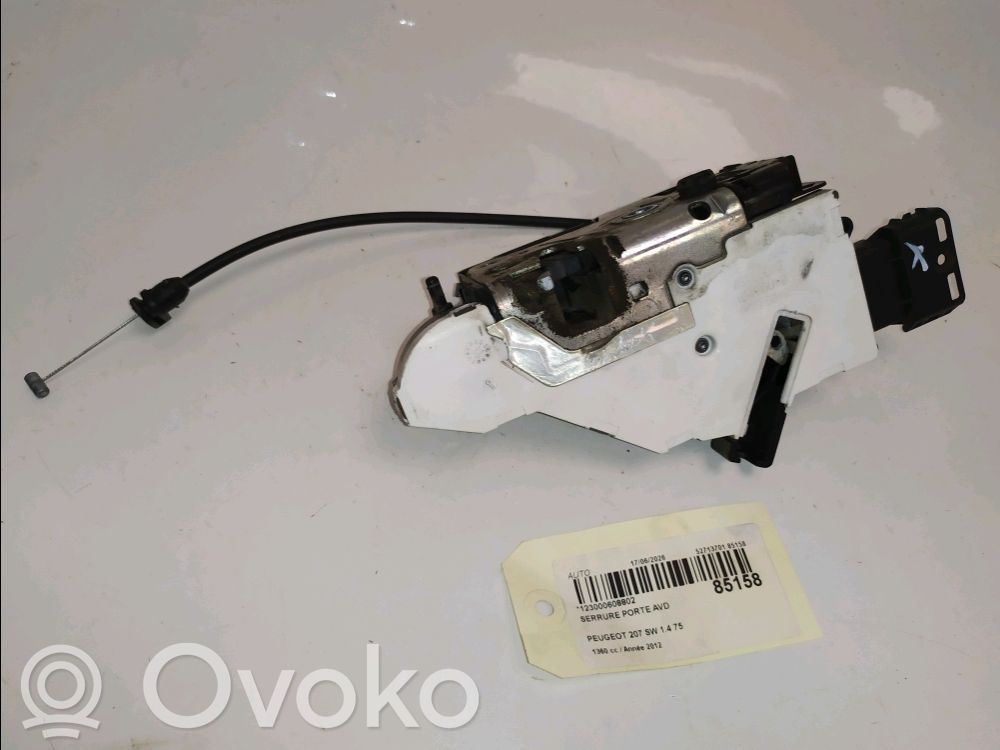 Türschloss vorne   9136W6,9136W6