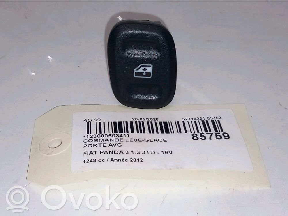 Fiat Panda III Comutator comandă geamuri electrice 