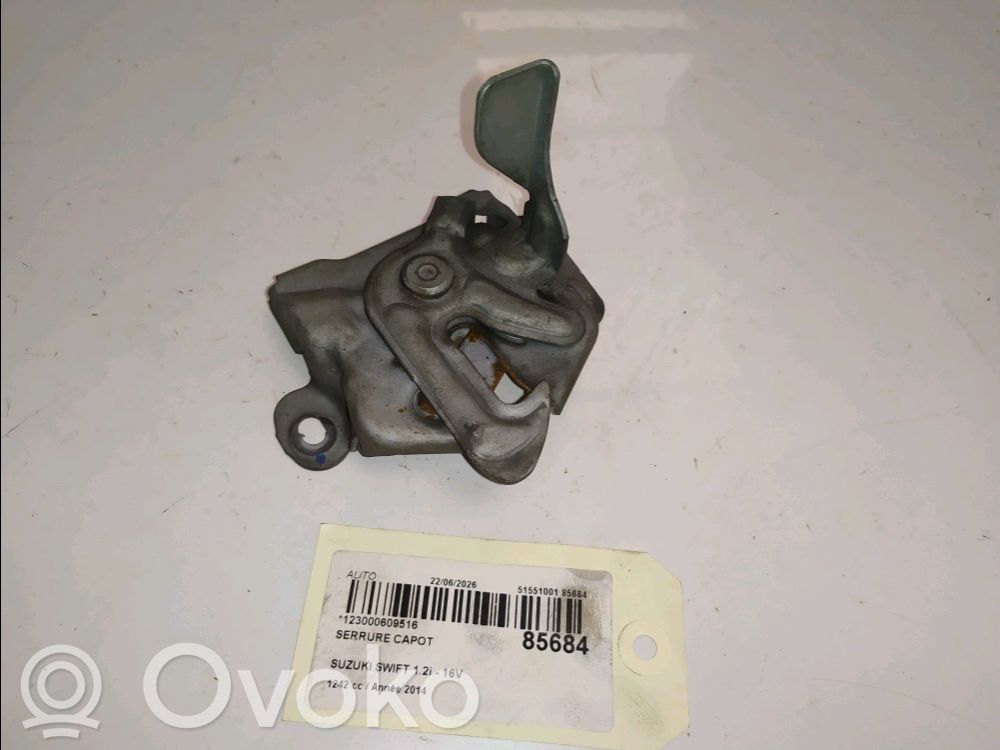 Suzuki Swift II Chiusura/serratura vano motore/cofano 