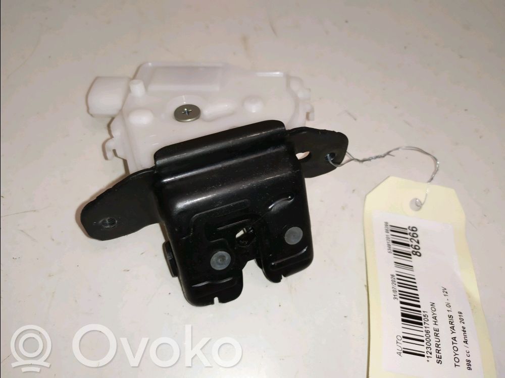 Toyota Yaris Etuoven lukko 