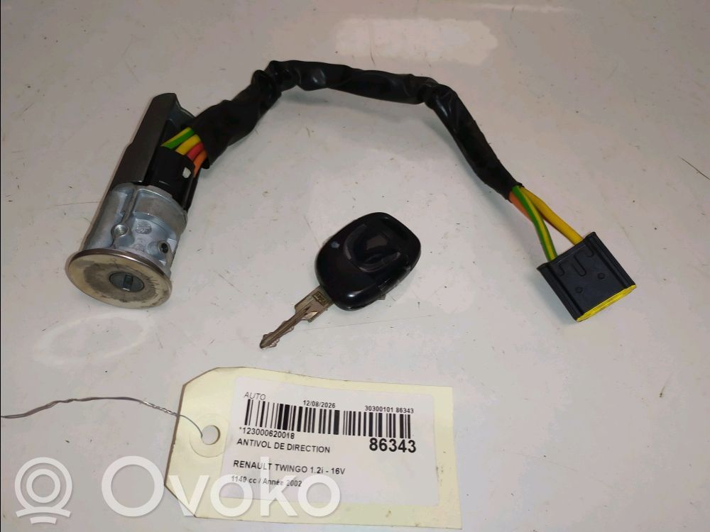 Renault Twingo I Blocare casetă direcție 