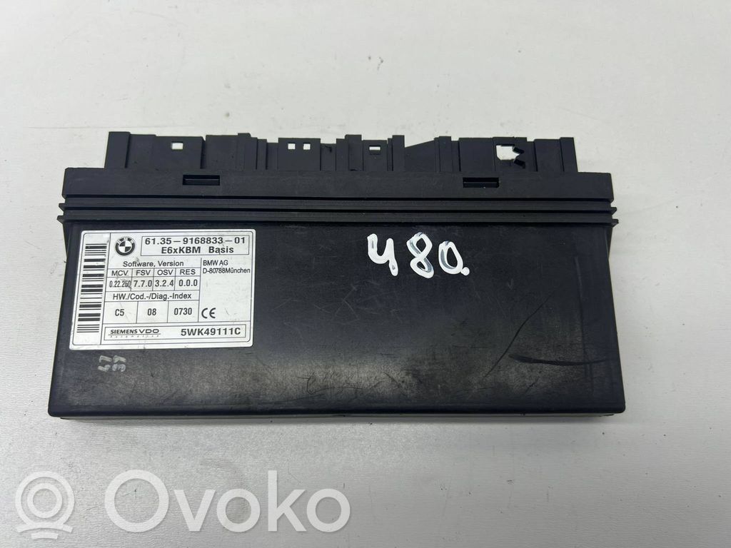 BMW 5 E60 E61 Komforta modulis 