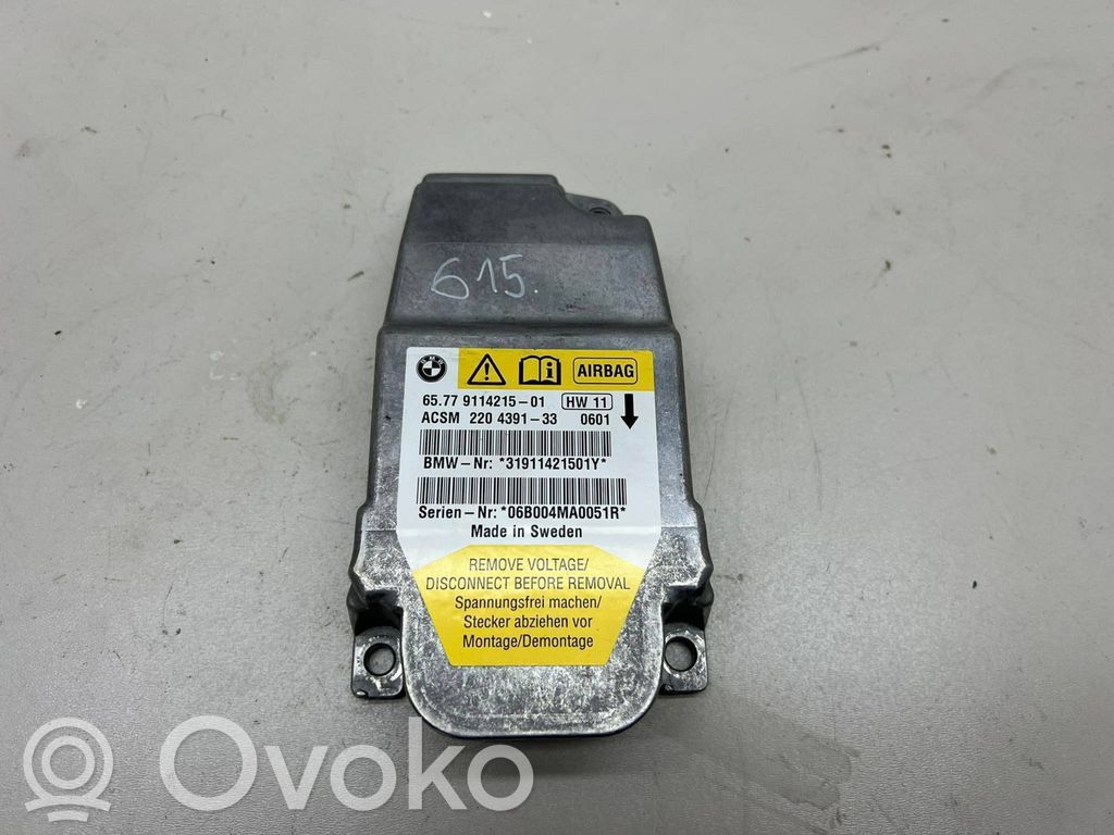 BMW 5 E60 E61 Airbag control unit/module 