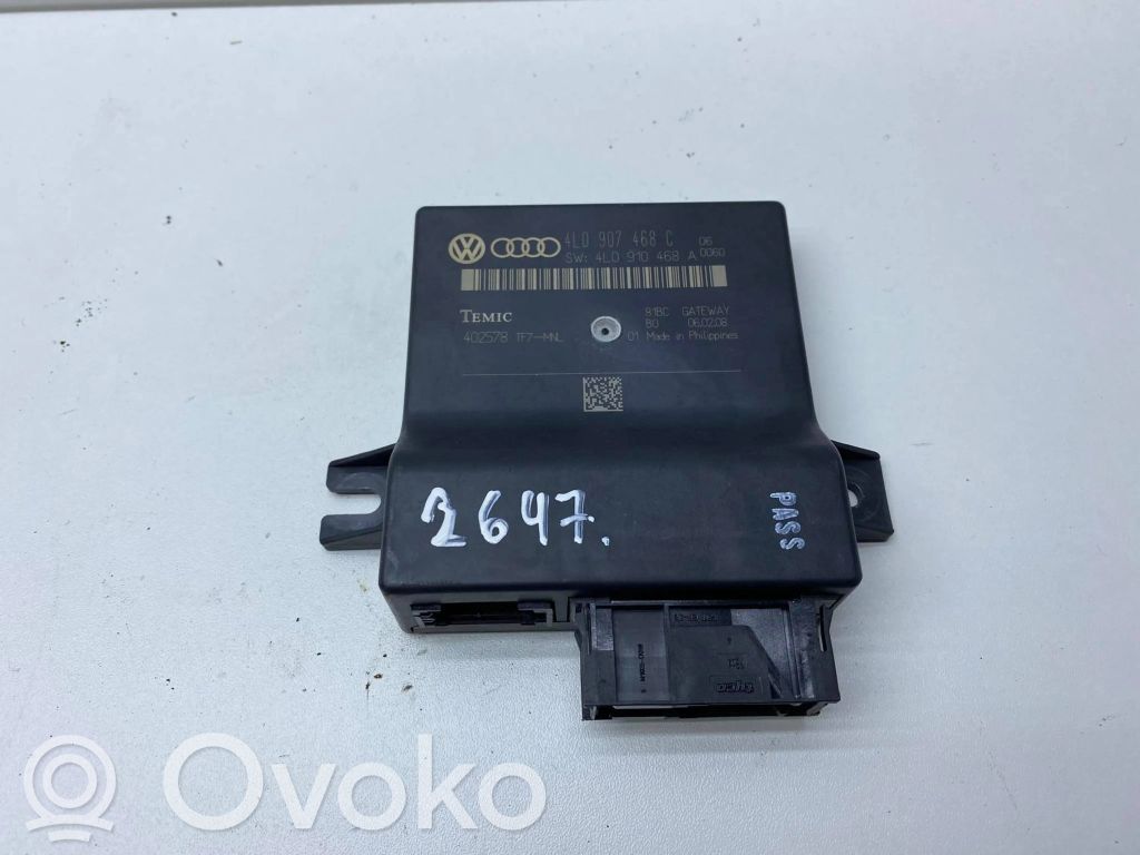 Gateway control module   4L0907468C,4L0910468A