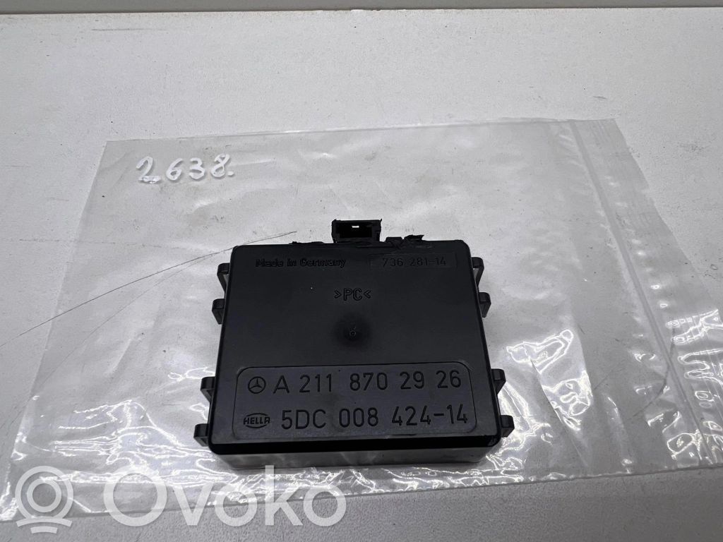 Mercedes-Benz CLS C219 Sensor de lluvia 