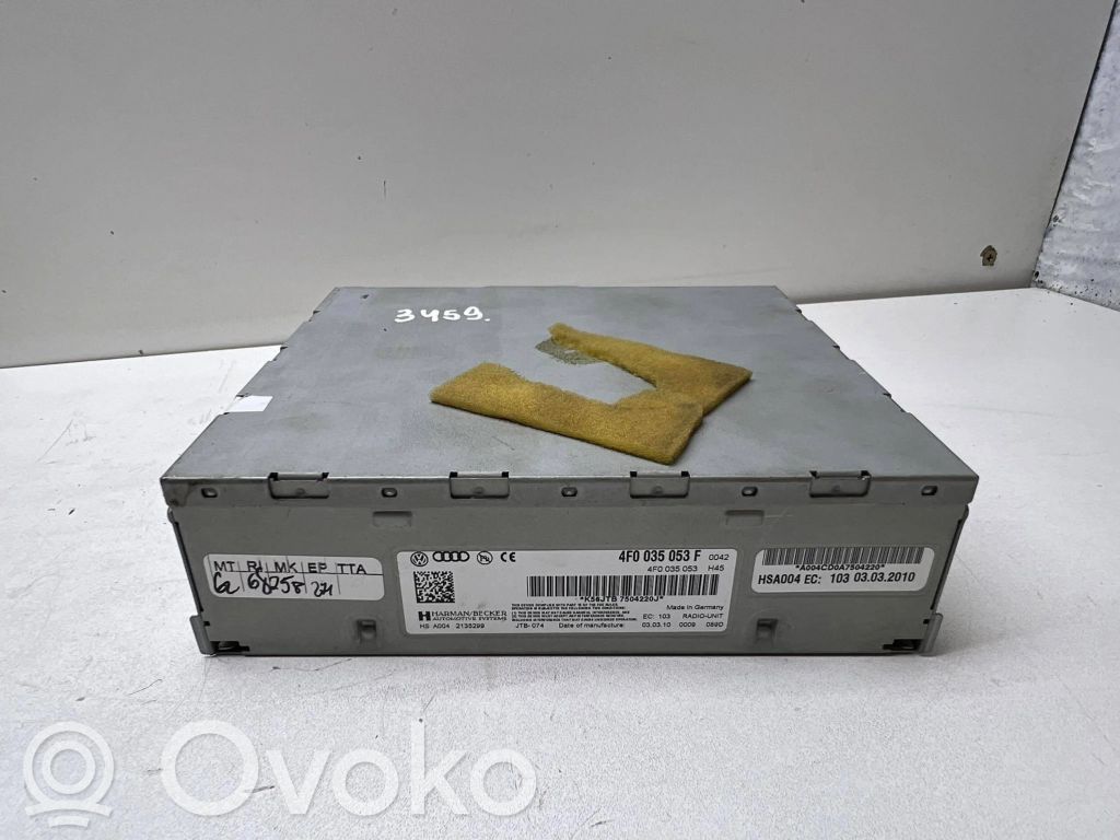 Volkswagen Touareg II Radio/CD/DVD/GPS head unit 