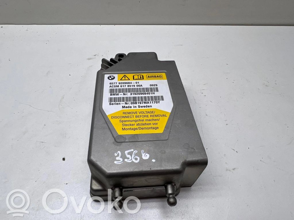 BMW 7 F01 F02 F03 F04 Sterownik / Moduł Airbag 