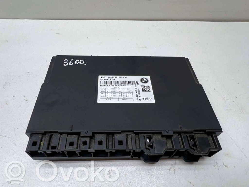 BMW 7 F01 F02 F03 F04 Module de commande de siège 