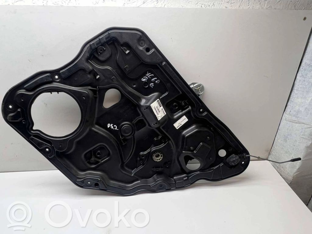 Volvo XC60 Mechanizm podnoszenia szyby tylnej bez silnika 