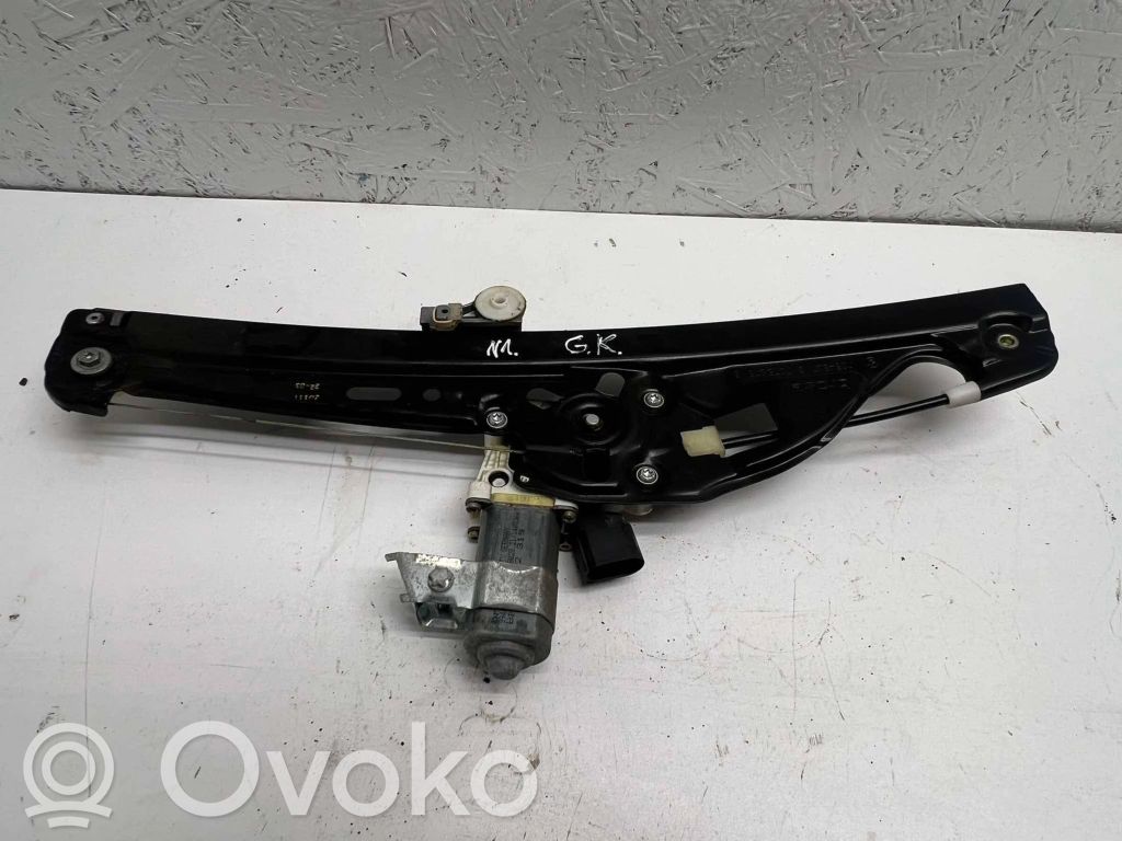 BMW 5 E60 E61 Rear door window regulator with motor 