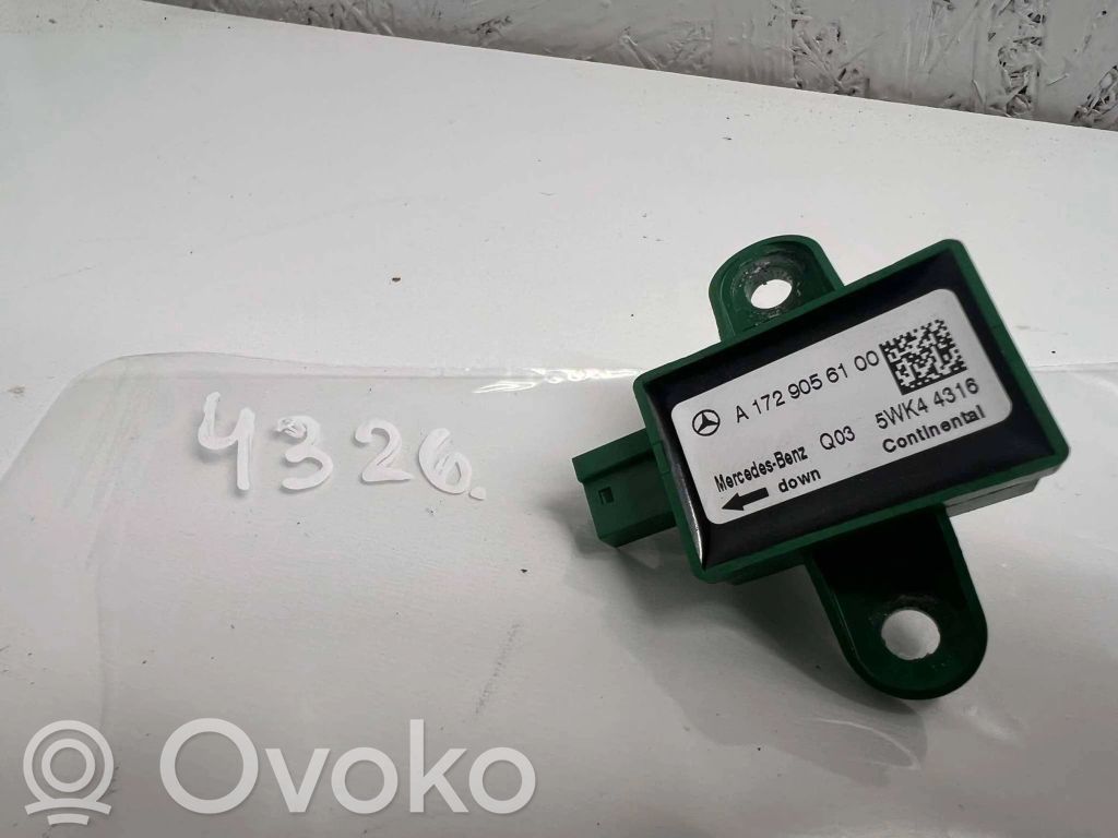 Mercedes-Benz E W212 Airbag deployment crash/impact sensor 