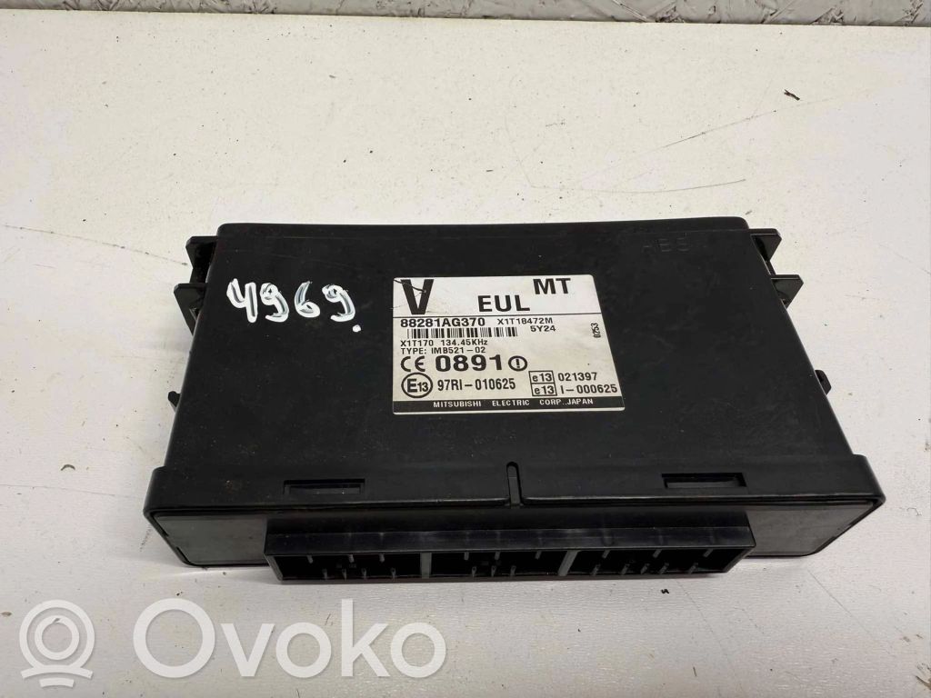 Immobilizer control unit/module   88281AG370,97RI010625,X1T18472M