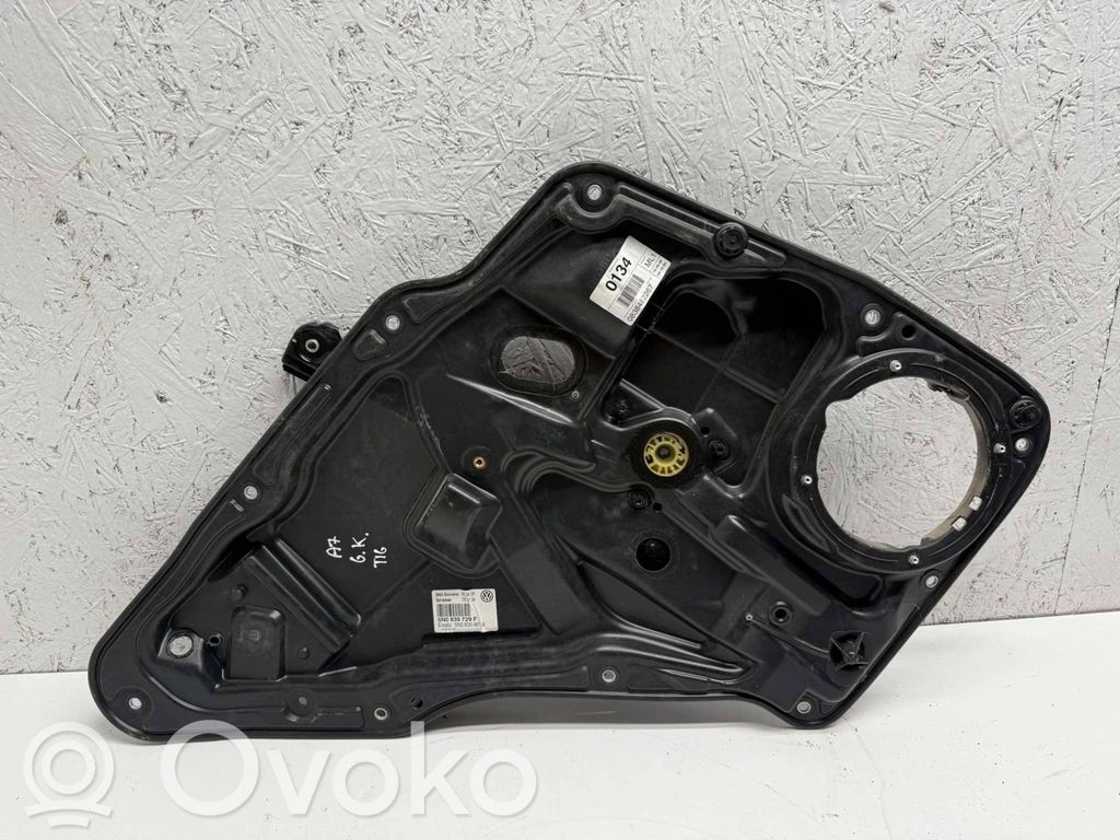Volkswagen Tiguan Mechanizm podnoszenia szyby tylnej bez silnika 
