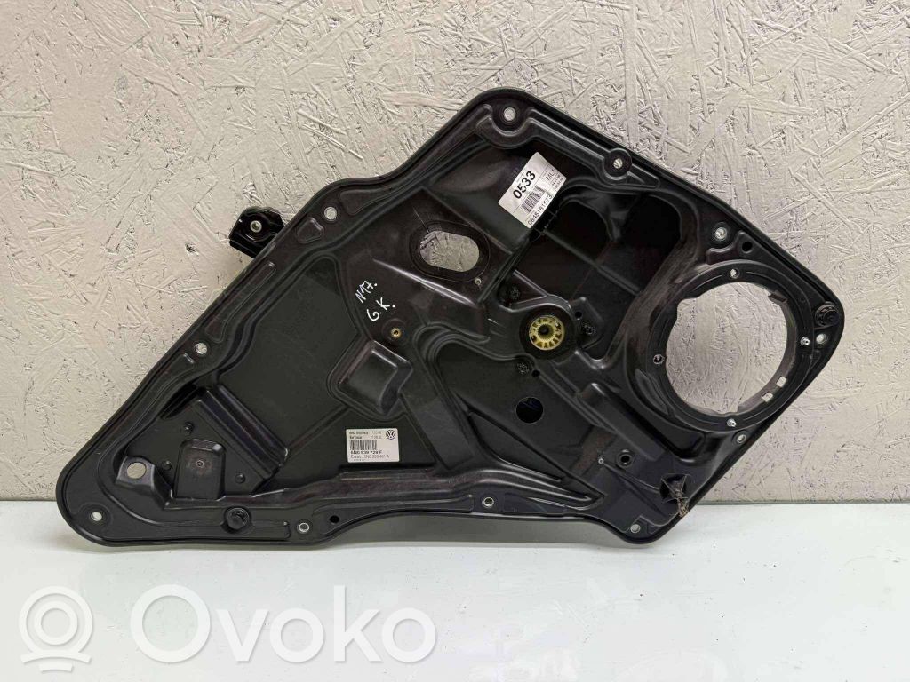 Mechanizm podnoszenia szyby tylnej bez silnika   5N0839729F