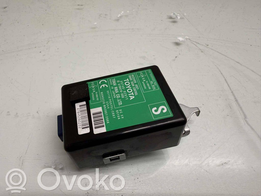 Toyota Auris 150 Immobilizer control unit/module 
