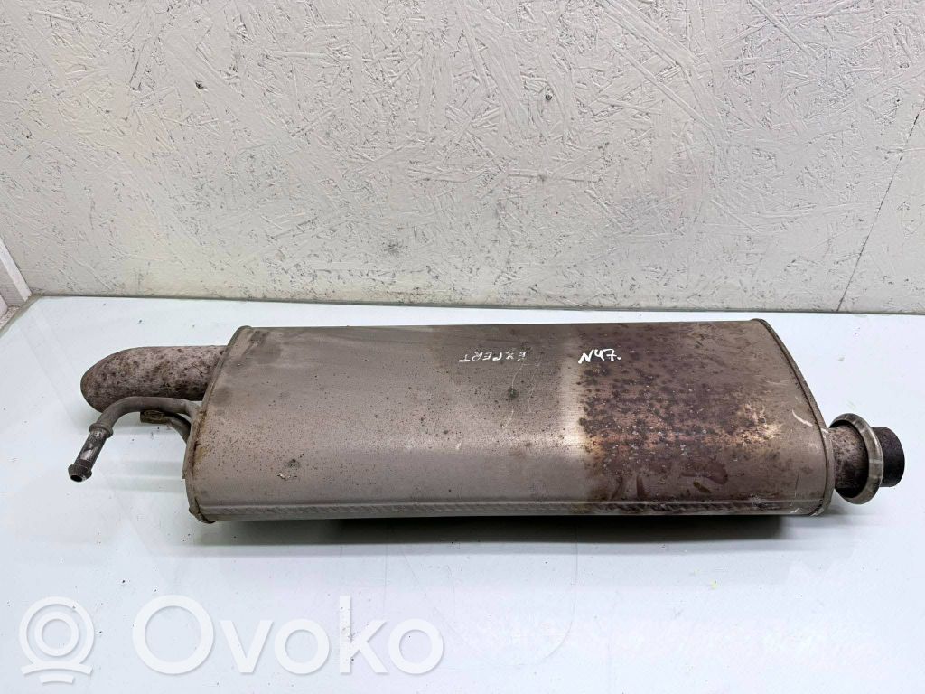 Peugeot Expert Задний бундуль глушителя 