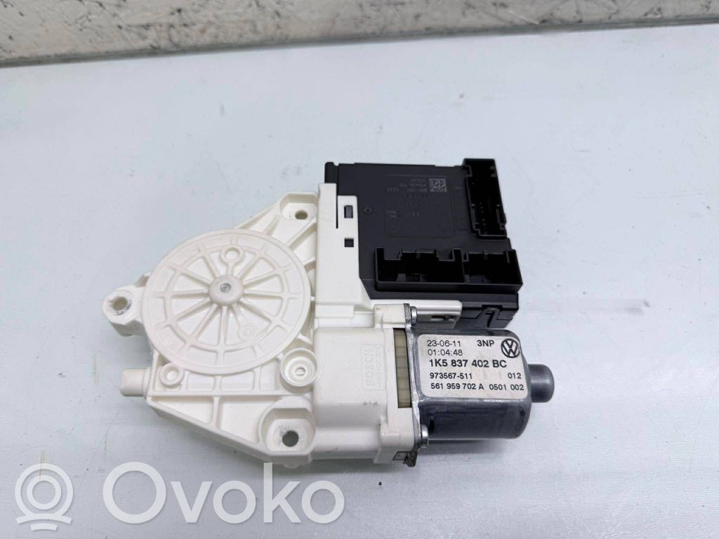 Volkswagen Golf VI Silnik regulatora szyby drzwi przednich 