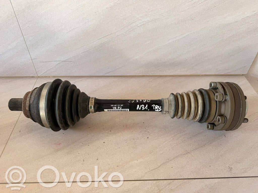 Volkswagen PASSAT B7 Eje de transmisión delantero 