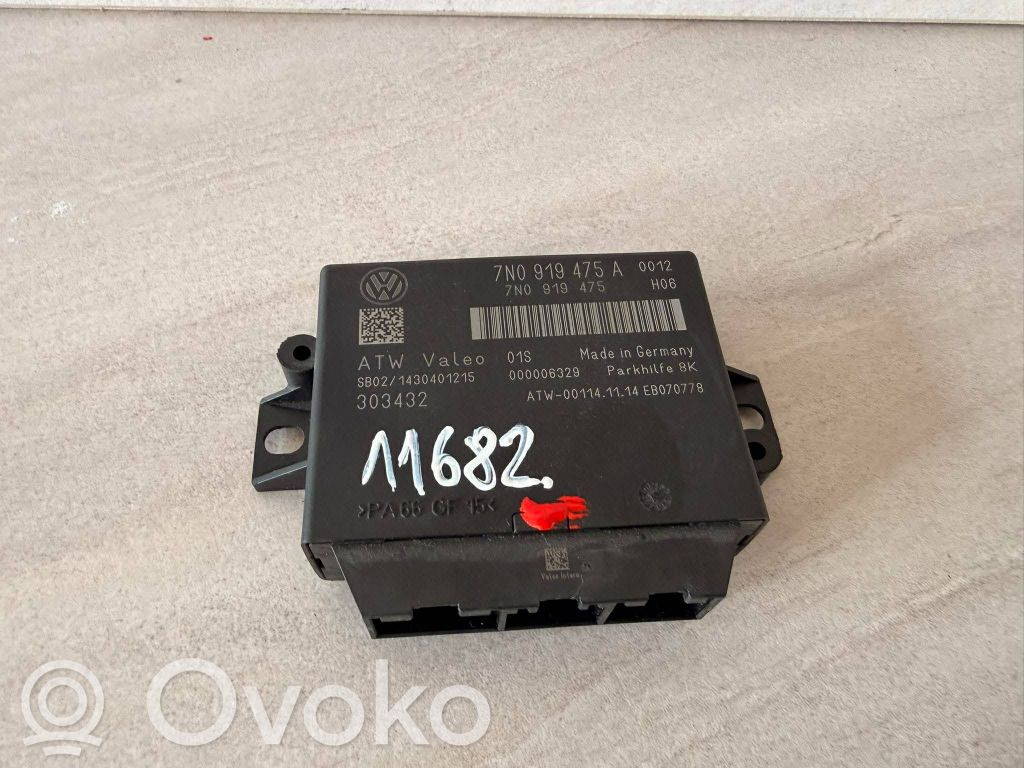 Seat Alhambra (Mk2) Unité de commande, module PDC aide au stationnement 