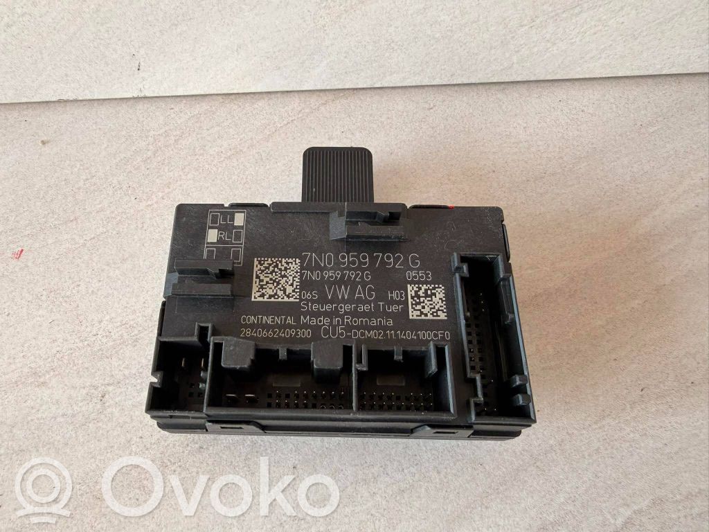 Seat Alhambra (Mk2) Unité de commande module de porte 