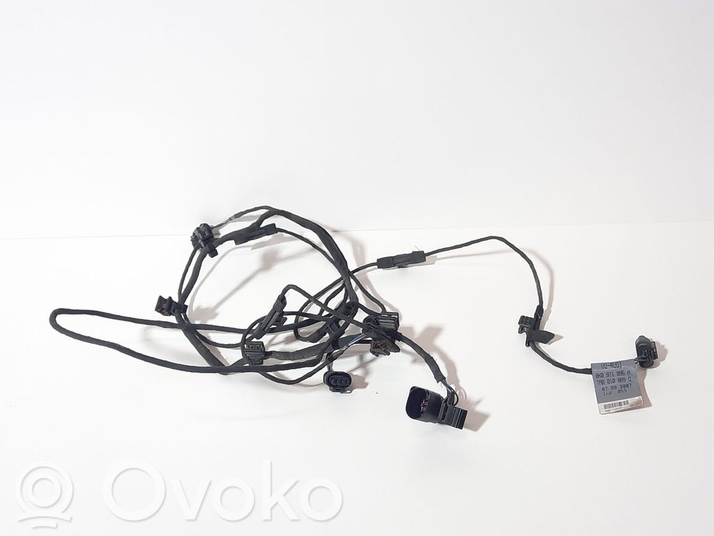 Audi A4 S4 B8 8K Cableado del sensor de aparcamiento (PDC) 
