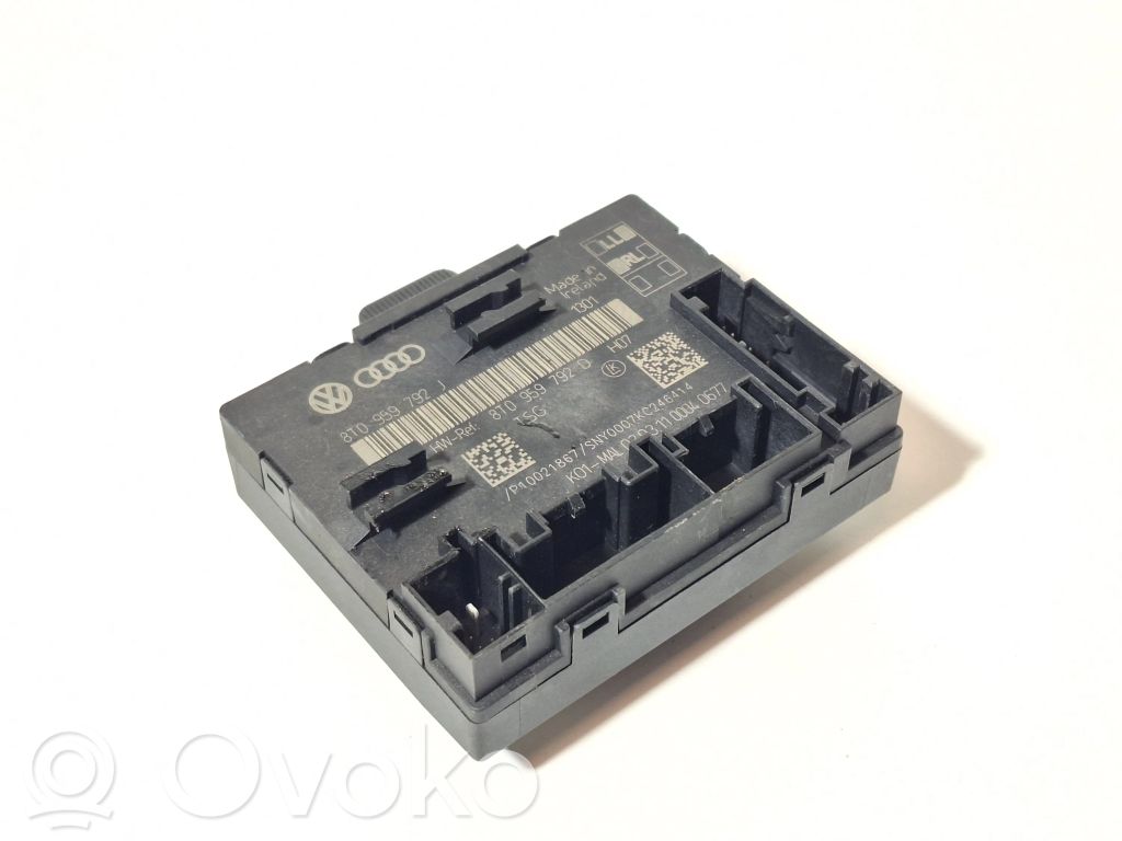 Audi A5 Sportback 8TA Door control unit/module 